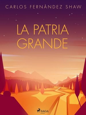 cover image of La patria grande